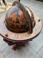 ANTIEKE bar globe drank wereldbol barglobe globebar minibar, Huis en Inrichting, Ophalen, Zo goed als nieuw