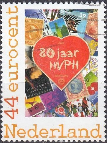 Nederland- 2008- Persoonlijke- 80 Jaar NVPH- G, Postzegels en Munten, Postzegels | Nederland, Gestempeld, Na 1940, Verzenden