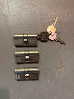 Sloten skg compleet, Ophalen of Verzenden, Zo goed als nieuw, Rvs, Slot