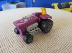 Matchbox Mod Tractor PAARS, Hobby en Vrije tijd, Modelauto's | Overige schalen, Ophalen of Verzenden, Gebruikt