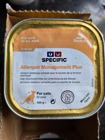 6x Dechra Specific Allergen Management kattenvoer beschikbaar voor biedingen
