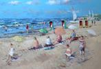 VAN NOORT , ZONNIG STRANDGEZICHT ZANDVOORT - GROOT, Ophalen