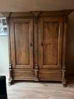 Eiken houten servieskast, Ophalen