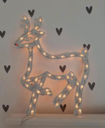 Prachtige Kerstmis vensterdecoratie met 50 lampjes! beschikbaar voor biedingen