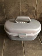Vintage Samsonite Make-up Koffer, Gebruikt, Ophalen of Verzenden, Grijs, Met slot