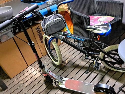 Crossfiets (tot 8 jaar) & leuke step merk Oxelo Mid 9, Fietsen en Brommers, Fietsen | Crossfietsen en BMX, Gebruikt, Minder dan 16 inch
