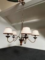 Klassieke kroonluchter met 5 lampen, Huis en Inrichting, Lampen | Hanglampen, Ophalen, Zo goed als nieuw, Metaal, 50 tot 75 cm