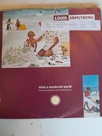 Louis armstrong 7inch what a wonderful world, Cd's en Dvd's, Vinyl Singles, Ophalen of Verzenden, Zo goed als nieuw, Pop