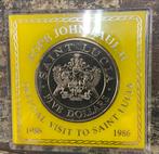 Paus Johannes Paulus II Munt - Saint Lucia, Ophalen of Verzenden, Midden-Amerika, Losse munt