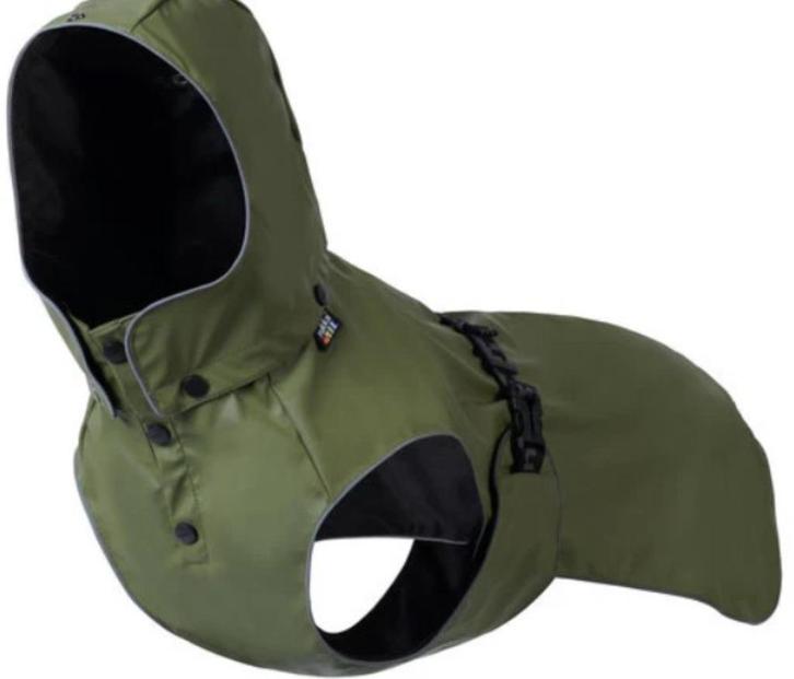 NIEUWE Hondenregenjas Rukka Pets GROEN | 50% GOEDKOPER!, Dieren en Toebehoren, Hondenkleding, Nieuw, Hondenregenjas, Verzenden