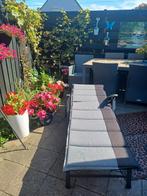 Sun Garden Ligbed - met een nieuw kussen!, Ophalen, Zo goed als nieuw, Metaal, Verstelbaar