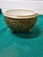 Bloempot groen trio vintage, Ophalen of Verzenden, 'T Olde Gre-j, Info@toldegrej.nl, Endepoelstraat 20f Didam