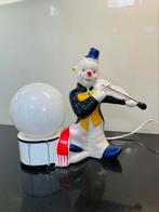Porseleinen CLOWN Lamp jaren ‘80, Huis en Inrichting, Lampen | Tafellampen, Overige materialen, Memphis Milano, Ophalen of Verzenden
