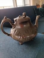 Antieke tinnen theepot., Antiek en Kunst, Ophalen of Verzenden
