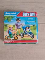 Playmobil set (vrouw met kind en baby in kinderwagen), Ophalen of Verzenden