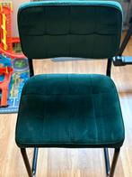 2 kick buisframe stoelen ivy donkergroen, Huis en Inrichting, Stoelen, Ophalen, Zo goed als nieuw, Overige kleuren, Twee