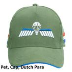 Pet,Cap,Dutch,Para,Wing, Verzamelen, Verzenden, Landmacht, Nederland, Helm of Baret