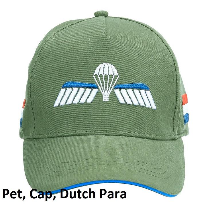 Pet,Cap,Dutch,Para,Wing, Verzamelen, Militaria | Algemeen, Landmacht, Helm of Baret, Nederland, Verzenden