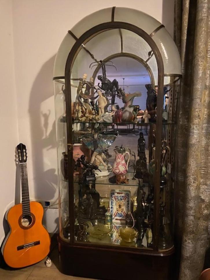 art deco art brons en meer, Antiek en Kunst, Kunst | Beelden en Houtsnijwerken, Ophalen of Verzenden