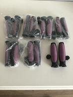 Handvatten voor de fiets paars suede NIEUW, Ophalen of Verzenden, Nieuw