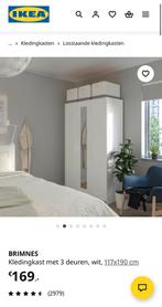 Mooie IKEA Brimnes kast (wit), Huis en Inrichting, Kasten | Kledingkasten, Ophalen, 100 tot 150 cm, Zo goed als nieuw, 150 tot 200 cm