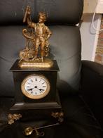 Antieke Marmeren Franse Pendule., Antiek en Kunst, Ophalen of Verzenden