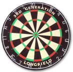 Dartbord Longfield 3th Generation Bristle, Nieuw, Ophalen of Verzenden, Dartbord