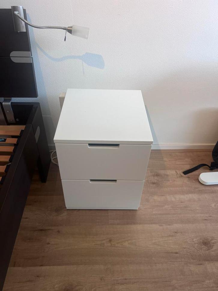 2x IKEA NORDLI nachtkastjes, Huis en Inrichting, Kasten | Ladekasten, Gebruikt, Minder dan 100 cm, Minder dan 50 cm, 25 tot 50 cm