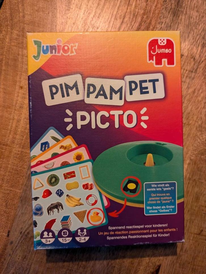 PimPamPet picto, Hobby en Vrije tijd, Gezelschapsspellen | Kaartspellen, Zo goed als nieuw, Ophalen of Verzenden