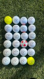 Calaway golfballen chrome soft en warbird, Sport en Fitness, Golf, Ophalen of Verzenden, Gebruikt, Bal(len), Callaway