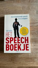 Huib Hudig - Het speechboekje, Ophalen of Verzenden, Zo goed als nieuw, Huib Hudig
