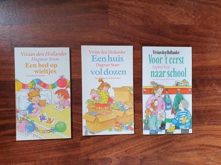 3 x Vivian den Hollander – school – verhuizen -ziekenhuis, Boeken, Kinderboeken | Jeugd | onder 10 jaar, Fictie algemeen, Ophalen of Verzenden