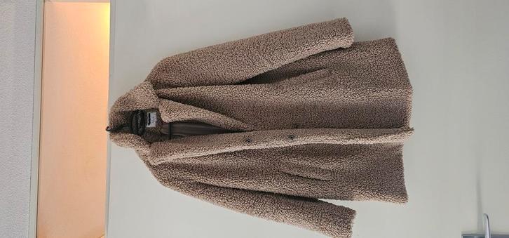 Teddy jas Noisy May, Kleding | Dames, Jassen | Winter, Gedragen, Maat 38/40 (M), Beige, Ophalen of Verzenden