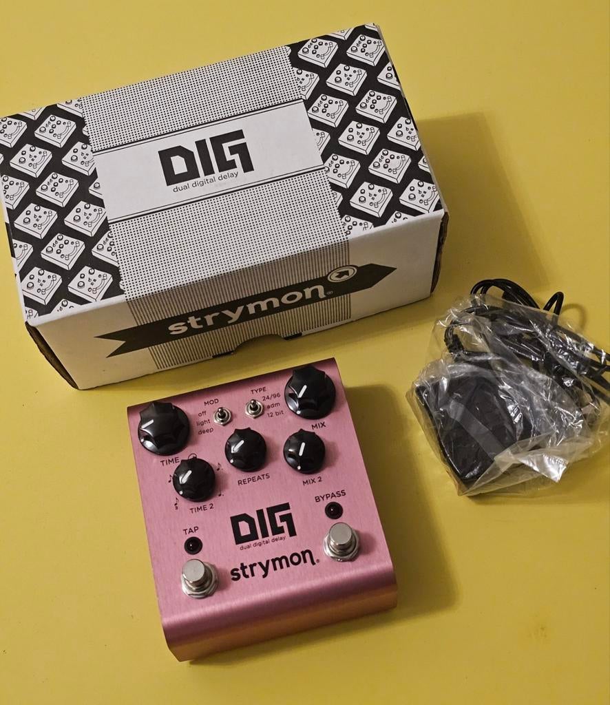 Strymon DIG Dual Digital Delay, Muziek en Instrumenten, Support@strymon.net, Delay of Echo, Ophalen of Verzenden, Zo goed als nieuw