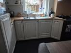 Te koop mooie witte hoogglans keuken., Ophalen of Verzenden, Wit