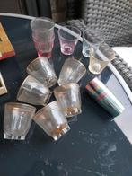 Verschillende retro borrelglaasjes, Verzamelen, Glas en Borrelglaasjes, Ophalen of Verzenden, Gebruikt, Borrel- of Shotglas