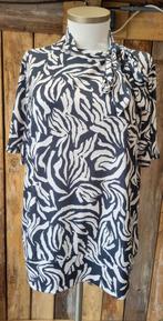 ZOSO Travelstof blouse met strik maat XL, Ophalen of Verzenden, Zo goed als nieuw, Maat 46/48 (XL) of groter