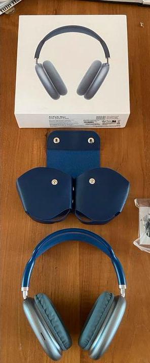 Nieuwe Apple AirPods Max | Donkerblauw, Audio, Tv en Foto, Koptelefoons, Nieuw, Op oor (supra aural), Overige merken, Bluetooth