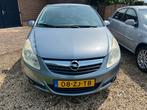 Opel Corsa 1.4 16V 5D 2008 Grijs, Auto's, Voorwielaandrijving, 1063 kg, 4 cilinders, Origineel Nederlands