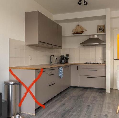 Gratis keuken DEZE WEEK OPHALEN!!, Huis en Inrichting, Keuken | Complete keukens, Zo goed als nieuw, Ophalen