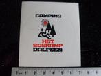 sticker camping het boskamp dalfsen logo rond, Verzenden, Zo goed als nieuw, Bedrijf of Vereniging