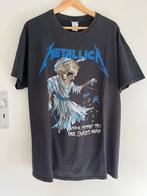Vintage Metallica t-shirt XL fits L, Ophalen of Verzenden, Gedragen, Maat 52/54 (L), Zwart