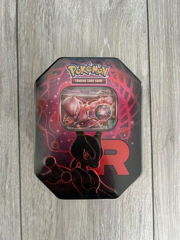 Pokemon Team Rocket tin - sealed Mewtwo beschikbaar voor biedingen
