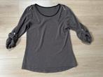 Shirt driekwart mouw grijs, Ophalen of Verzenden, Zo goed als nieuw, Lange mouw, Maat 36 (S)