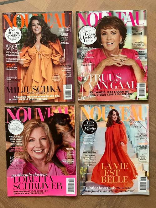 Nouveau 4 nummers, Boeken, Tijdschriften en Kranten, Zo goed als nieuw, Damesbladen, Ophalen
