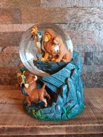 Disney snowglobe Lion King, Ophalen of Verzenden, Leeuwenkoning of Jungle Boek, Zo goed als nieuw, Beeldje of Figuurtje