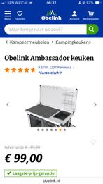 Keukenkast camping opvouwbaar, Ophalen, Zo goed als nieuw, Campingkast