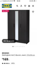 Brimnes kledingkast Ikea, Ophalen, 100 tot 150 cm, Zo goed als nieuw, 150 tot 200 cm