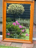 Mooie spiegel ( kersenhout) facet geslepen glas, Ophalen, Zo goed als nieuw, Rechthoekig, Minder dan 100 cm