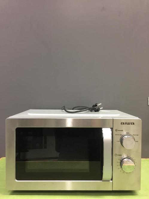 Aiwa magnetron / 20 liter inhoud, Witgoed en Apparatuur, Magnetrons, Zo goed als nieuw, Vrijstaand, 45 tot 60 cm, Draaiplateau
